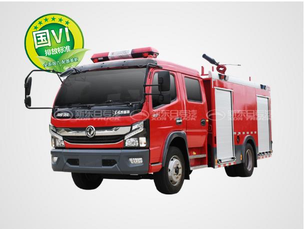 國六東風多利卡5噸泡沫消防車